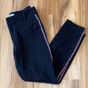 Anthropologie Black Essential Slim Pant
